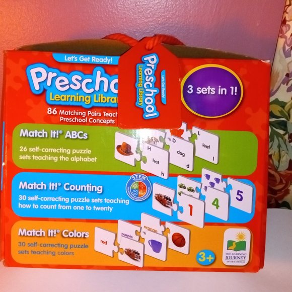 THE LEARNING JOURNEY Toys Preschool Learning Journey Fun Puzzle